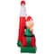7ft. Airblown® Inflatable Giant Christmas Peanuts Gang Christmas Stage Scene